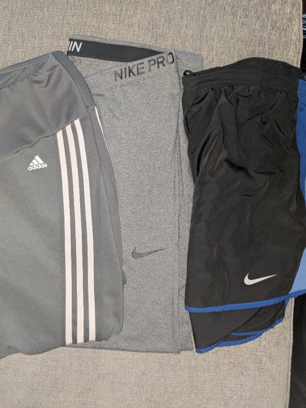 Adidas Nike Pant Short Legging 3x LOT
